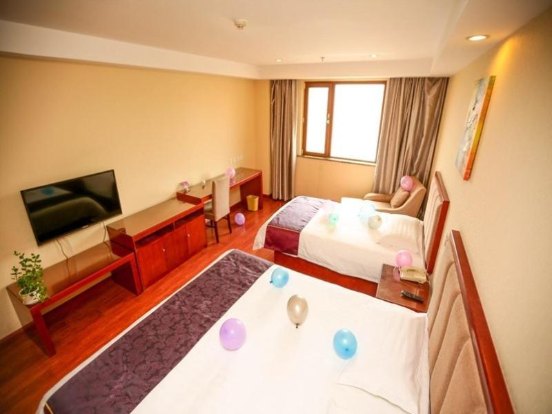 Greentree Inn Shandong Qingdao Wuyishan Road Jiashike Shopping Center Business Hotel Exteriér fotografie
